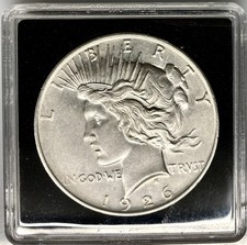 1926 silver peace dollar - 1926-d,