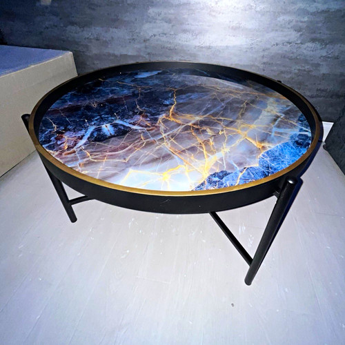 Libra round coffee table 80cm - round,