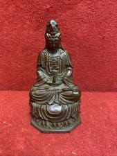 Antique Bronze Buddha Kwan Yin