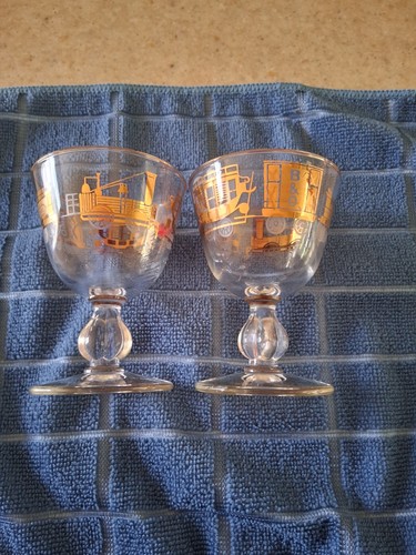 Vtg pair mcm - vtg, libbey