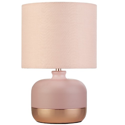 Soft pink ceramic - &, copper