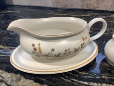 6 x  St Michael M&S Marks & Spencer Harvest Gravy Boat and Cruet set Stoneware 