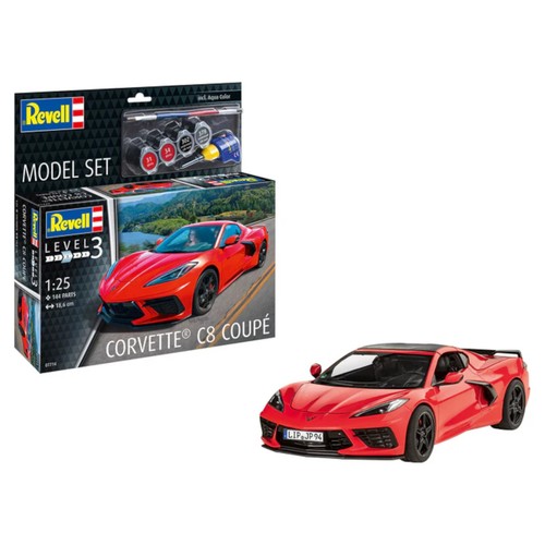 Revell corvette coupe - revell,