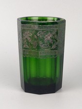 Art Nouveau bohemian emerald