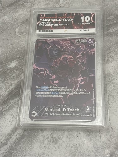One piece tcg ace - gem, mint