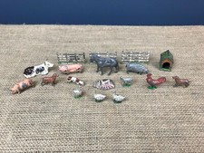 JOB LOT OLD VINTAGE PAINTED