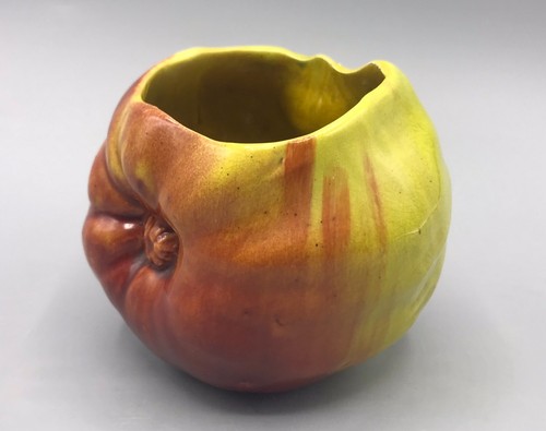 Antique bretby apple shaped - antique,