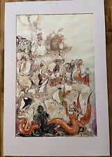 VINTAGE Original Rare  ERP  Poster 1950s Marshall Aid Plan Political Propaganda 