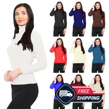 Womens Knitted Ribbed Polo
