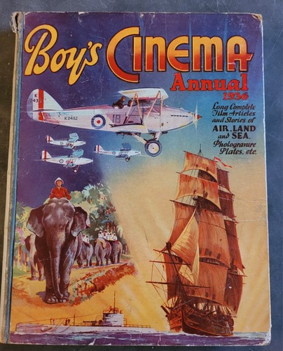 Vintage boy cinema annuals - vintage,