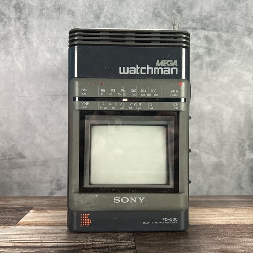 Vintage sony mega watchman - mega,