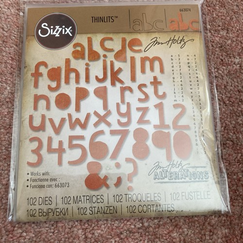 Sizzix new thinlits 663074 - , tim