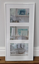 Walther New Lifestyle Multi Aperture Photo Frame White for 3 8x6 Photos