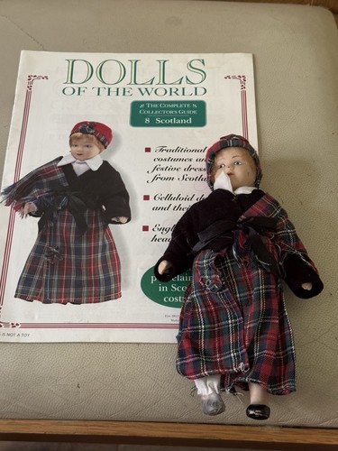 Vintage scottish doll - vintage,