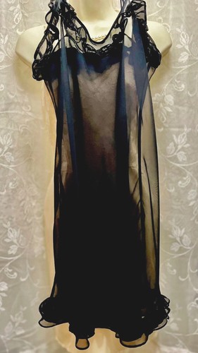 Vtg black sheer - vtg,