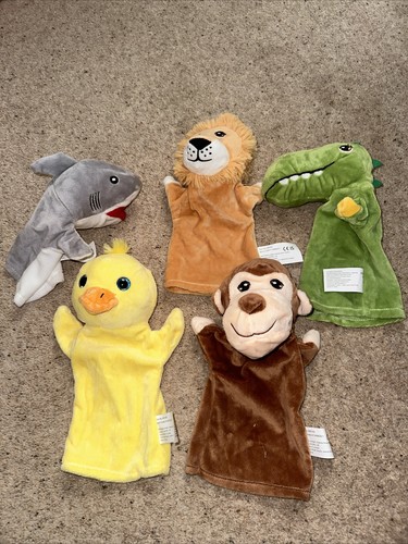 And hand puppet bundle x5 - and,