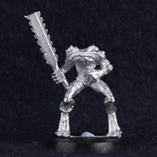 Slann Mixtecas C32 Metal Citadel 80s WFB Lizardmen Cold One Rider W696