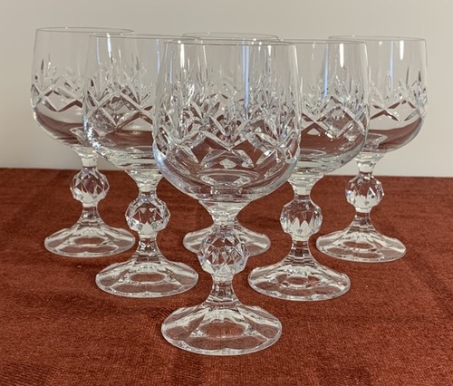 Crystal wine glasses - glasses, 14.5cm