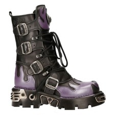 NEW ROCK M-591-S5 PURPLE FLAME