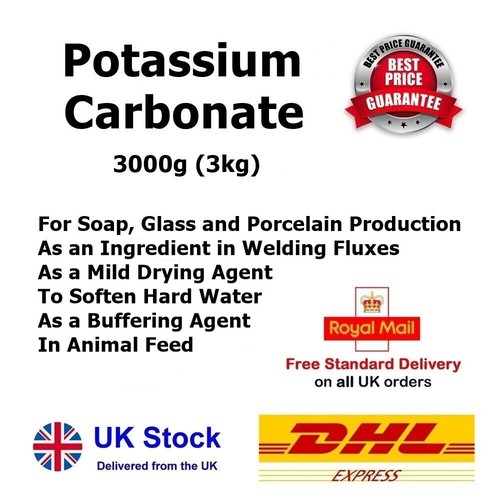 3kg potassium carbonate pearl - 3kg,