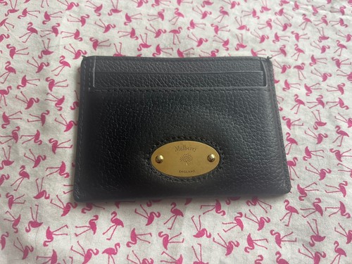 Mulberry black leather credit - mulberry,
