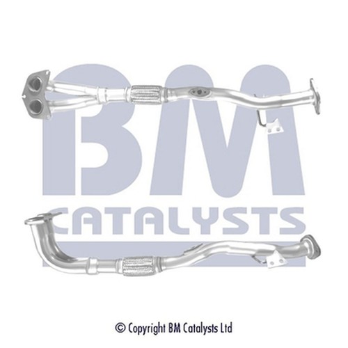 Front exhaust pipe fit - +,