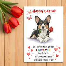 Cardigan Welsh Corgi Easter