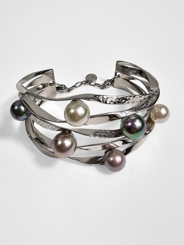 Majorica rhodium plated - majorica,