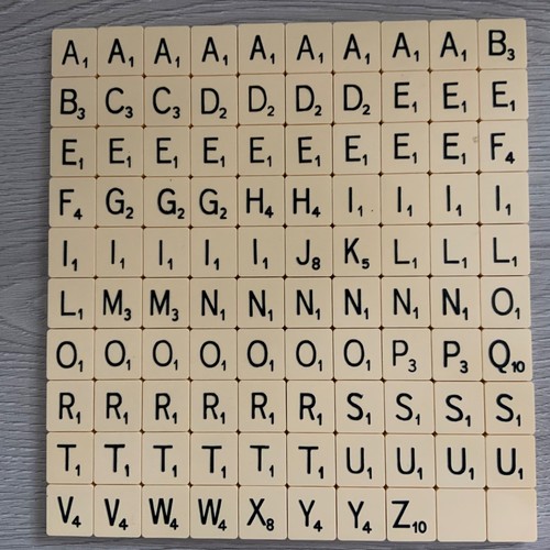 Lot 100 original scrabble - original,