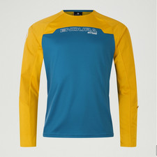 NEW-Men's MT500 Burner L/S Jersey XL - Blue Steel RRP £65