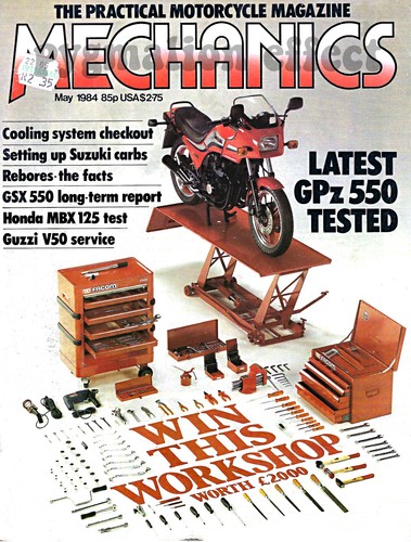 Mechanics magazine 1984 moto - magazine,