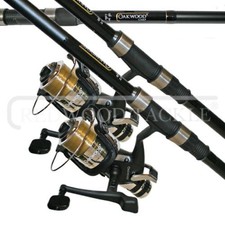 OAKWOOD Carp Fishing Rod x 2&