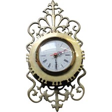 Vintage Ornate Brass Wall