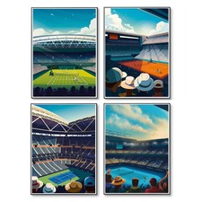 Tennis Grand Slam Posters