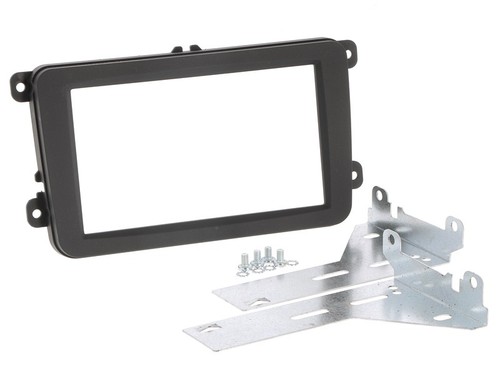 Car radio panel double - , din