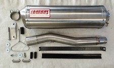 HONDA AFRICA TWIN XRV750 EXHAUST HARRIS WORKS SLIP ON ROAD LEGAL 1993/03