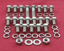 TRIUMPH STAG oil sump bolts in hex head bolts in stainless steel
