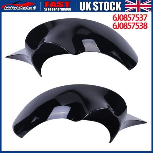 Pair gloss black wing - pair,