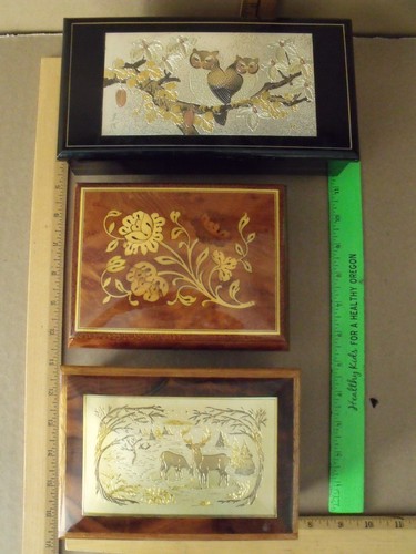 Musical box lot 3 - (3),