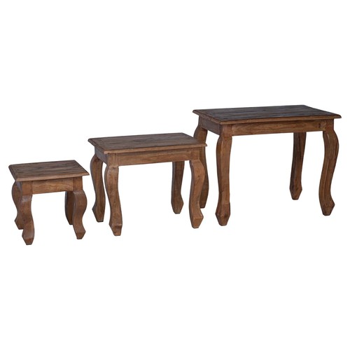 Nesting table pcs brown - table,