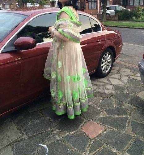 Gown style long dress with - style,