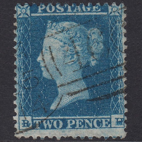 1855 2d blue - qv, plate