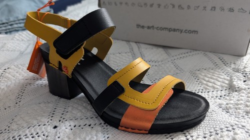 Art leather sandals nappa - art,