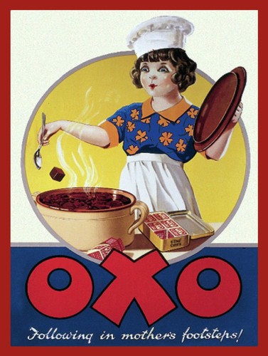 Oxo metal vintage retro - metal,