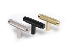 Door Handles Knobs Kitchen Cabinet Drawer Cupboard Knurled T Bar Knob