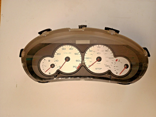 Peugeot 206 speedometer - speedometer, speedo