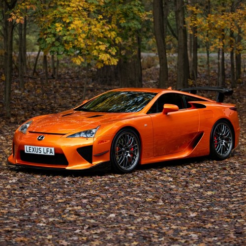 Lexus lfa molten orange - lexus,