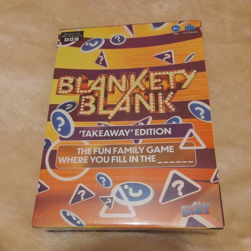 Blankety blank takeaway - blank, 'takeaway
