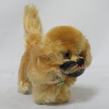 WOW RARE VTG Steiff Miniature 3” Peky Puppy Dog ALL ID MUST SEE Excellent CUTE!
