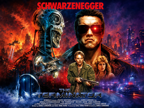 The terminator 1984 quad - the,